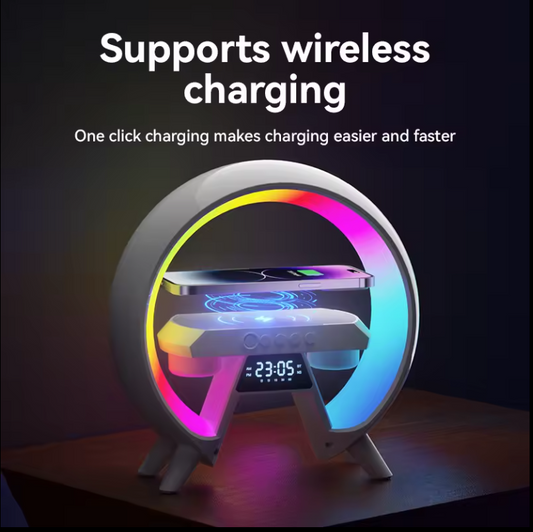 O-Circle Smart LED Lamp with Built-in Wireless Charger