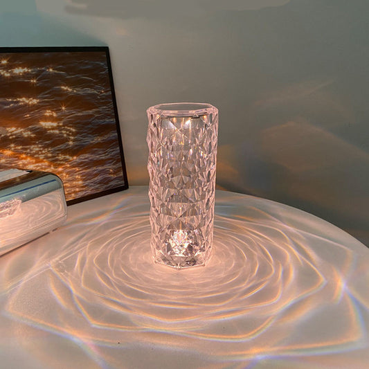 Rose Diamond Table Lamp – Elegant Home Decor Lighting