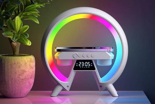 O-Circle Smart LED Lamp with Built-in Wireless Charger
